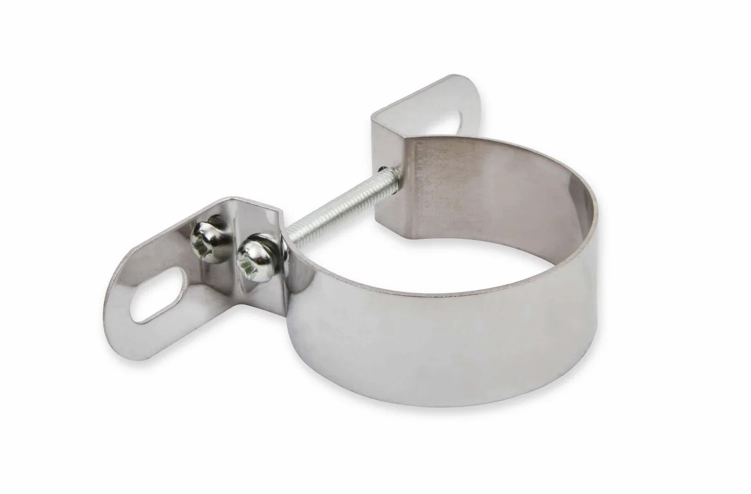 Mr. Gasket Chrome Coil Holder Bracket with Bolt - Horizontal Mount - 9777